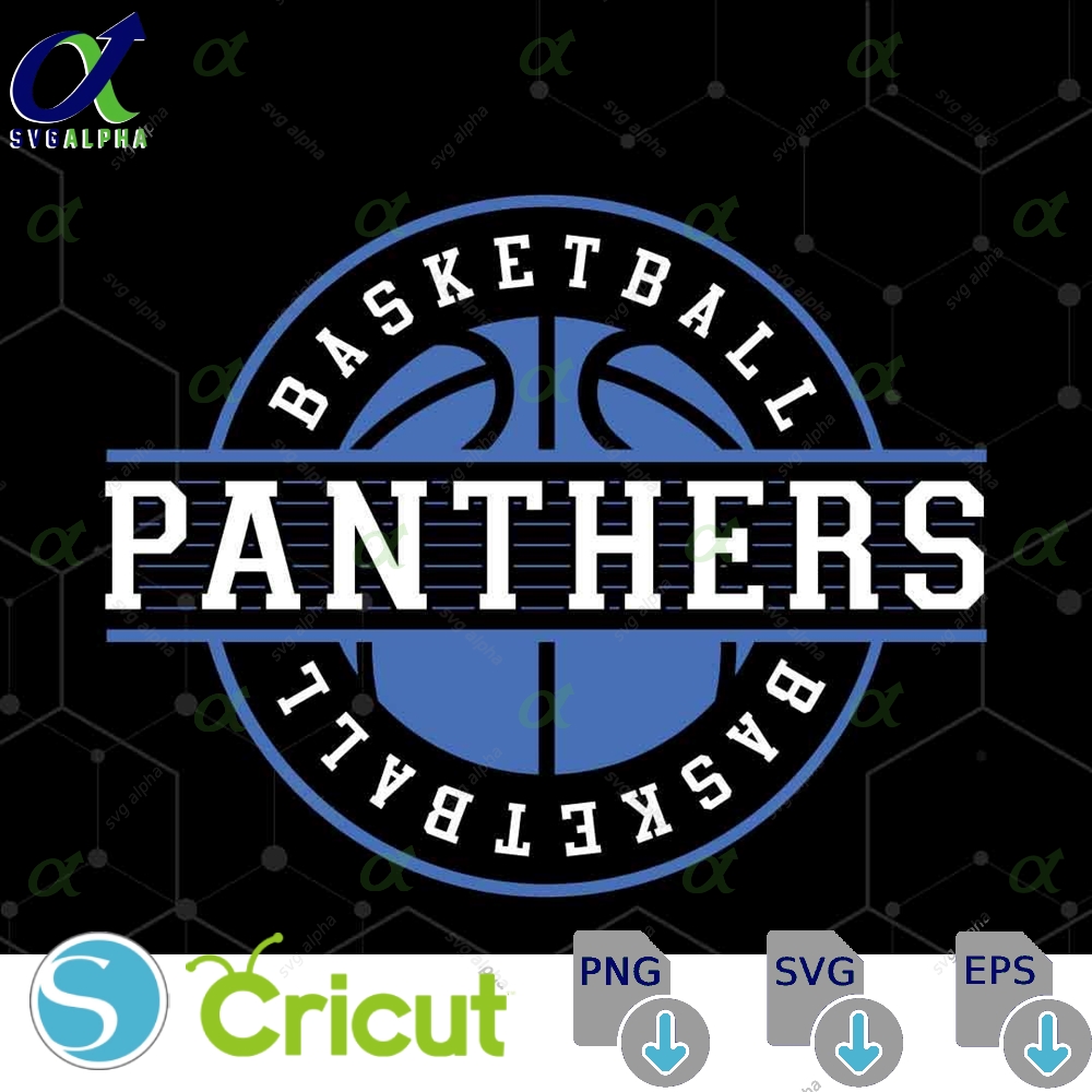 Panthers Svg Png Panthers Basketball Svg Varsity Panthers Shirt Panthers Mascot Svg Basketball Cheer Svg Basketball Mom Svg